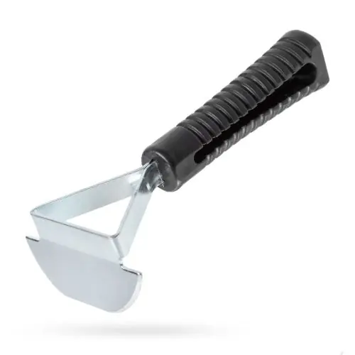 Rabat Metalowy skrobak do zrywania łatek z opon (rączka 10cm - ostrze 7,5cm)