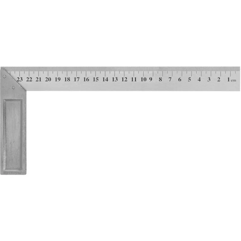 Wysoka jakość KĄTOWNIK STALOWY SKALOWANY DWUSTRONNIE 300MM