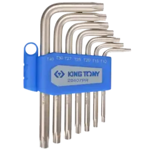 Wybór klientów kpl.TORX krótkie T10-T40 z otwor. 7 cz K-T