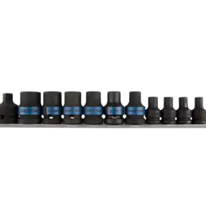 komplet nasadek udarowych 1/2 torx E5 - E20 11 cz. K-T szyna Oferta czasowa