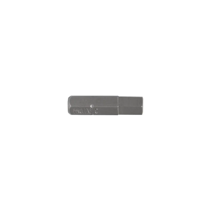 Bezpieczna płatność KOŃCÓWKA 1/4" 6-KĄTNA 3MM, L=25MM, SZT.10   PROLINE [P]