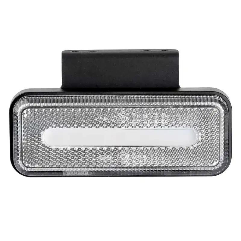 LAMPA OBRYSOWA BIAŁA PROSTOKĄTNA / OUTLI Szybka wysyłka