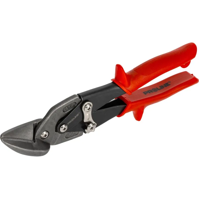 Hit sprzedaży NOŻYCE DO BLACHY 240MM LEWE/PROSTE ODSADZ. DO 1,2MM PROLINE