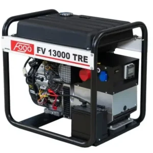 Oferta Agregat prądotwórczy FV 13000 TRE FOGO dostarczający moc maksymalną 12,5kVA w siłę 400V i 7kW w jednej fazie 230V.