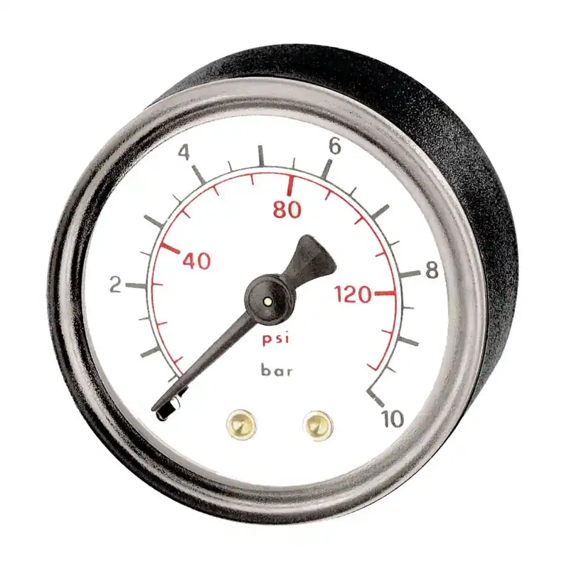 Bezpieczna płatność Manometr M-SH-50 z przyłączem tylnym G 1/4"; 0-10 bar; NS 50mm