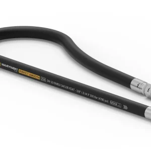 Ograniczona ilość Przewód hydrauliczny gładki z uszczelnieniem - 330 bar gwint M18x1.5 proste L-1000mm DN10-2SN (AA-10-1000; P11P11;) 33MPa Waryński