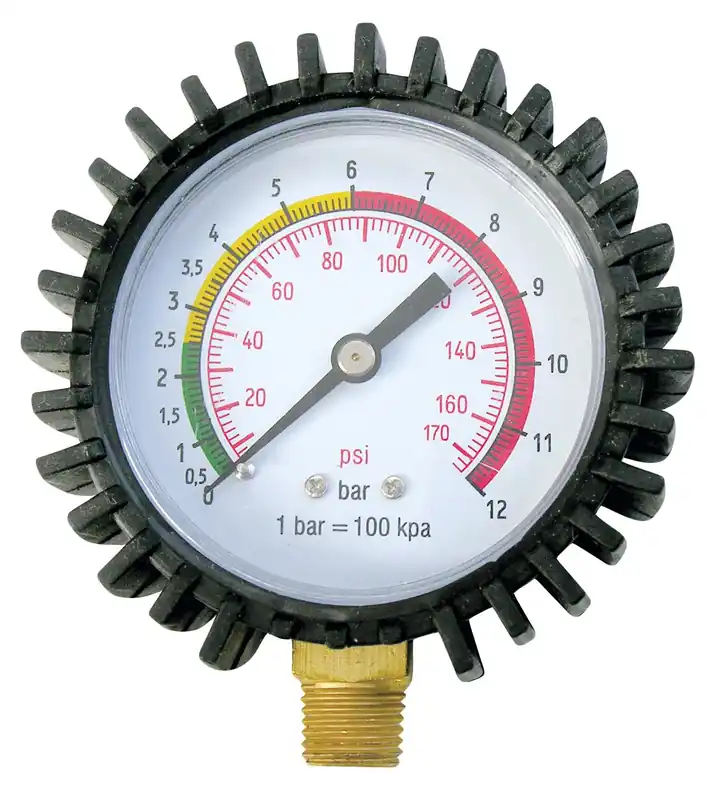 Ostatnia szansa PN MANOMETR 0- 12bar 1/4" 63MM DOLNY