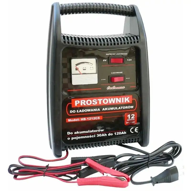 Prostownik samochodowy 6V-12V 12Amp 50-120Ah Szybka wysyłka