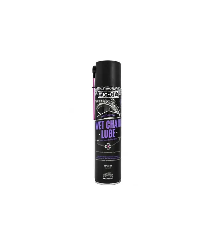 Muc-Off WET Chain Lube Spraydo łańcucha 400 ml OP-266 Oferta limitowana