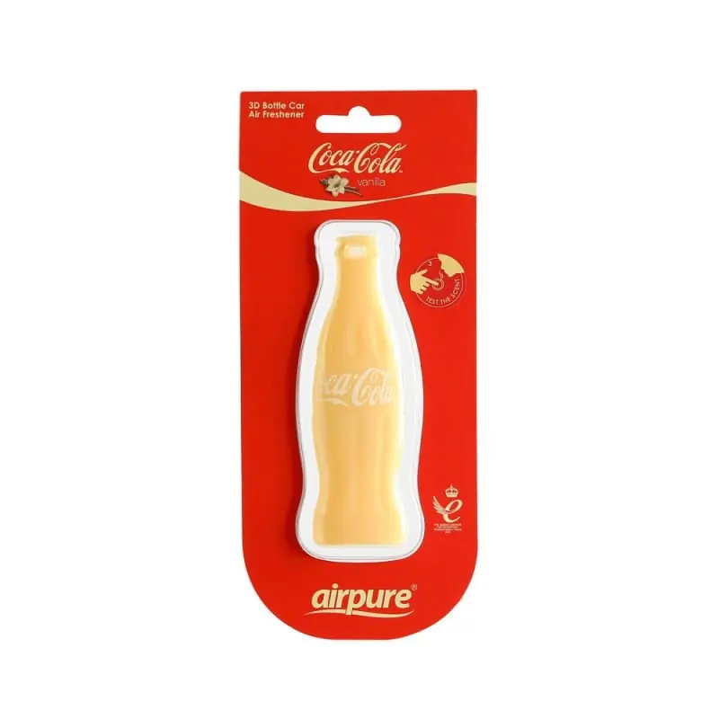 Coca-Cola® odświeżacz powietrza do wnętrza samochodu Vanilla  (butelka) Zamów dziś