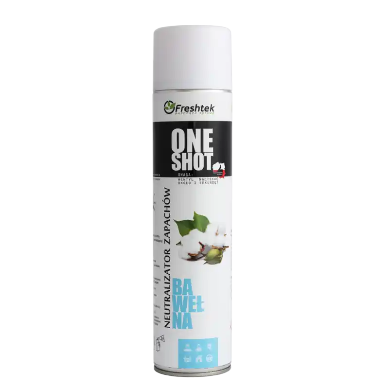 Okazja ONE SHOT neutralizator Bawełna 600 ml