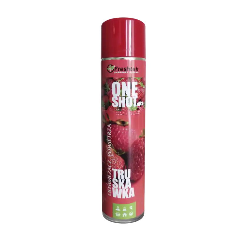 Premium ONE SHOT odświeżacz TRUSKAWKA  600 ml