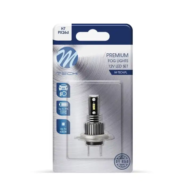 Żarówka Dioda LED H7 PX26d 3W 280Lm 12V Do wyczerpania zapasów
