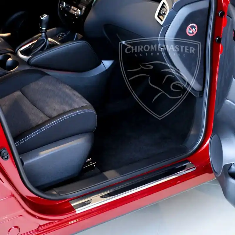 Nowy Nakładki progowe Chrome + grawer Seat Alhambra