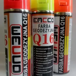 Zniżka FARBA GEODEZJA 500ML Q16 CZERWONA EMCCO