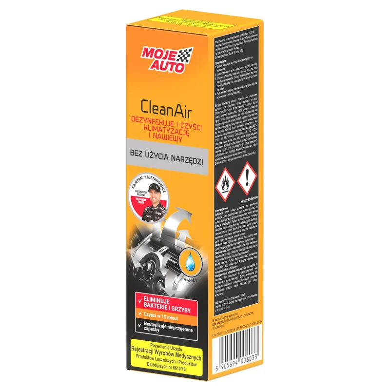 ŚRODEK DO DEZYNFEKCJI KLIMATYZACJI 150ML ŚWIEŻY Promocja