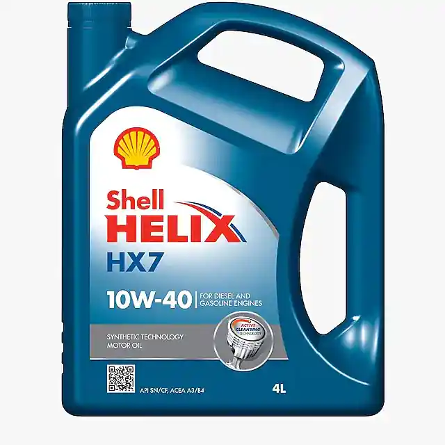 Premium SHELL 10W40 HELIX HX7 4L