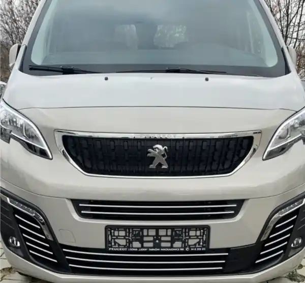 Peugeot EXPERT – Listwy CHROM GRILL Zderzak Atrapa Okazja