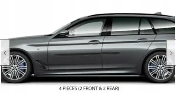 Wyprzedaż BMW 5 2017-2022 Kombi – Listwy CZARNE Boczne Drzwi