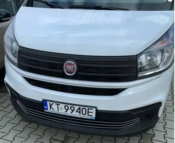 FIAT TALENTO – Listwy CHROM Grill Zderzak Atrapa Oferta limitowana