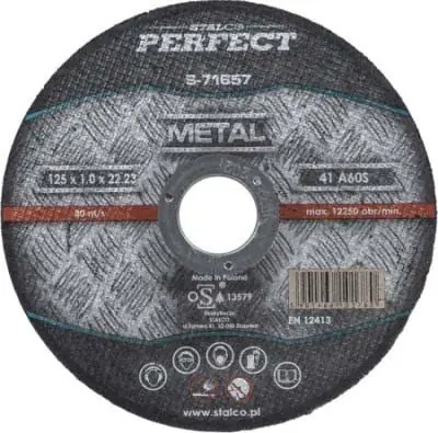 TARCZA METAL PŁASKA 125X2,5 Promocja