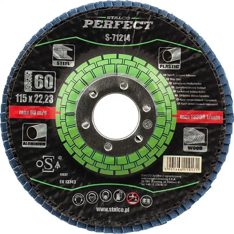 TARCZA LISTKOWA 125 GR. 40 ALOTEX Oferta limitowana