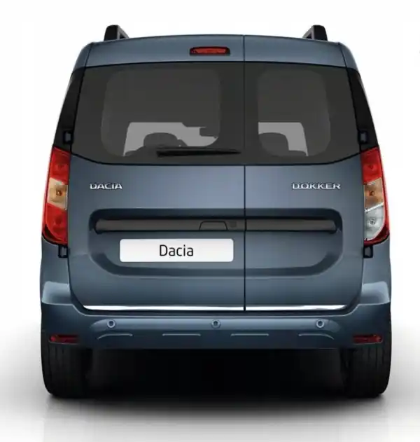 Dacia DOKKER 2012- Listwy CHROM na Klapę Bagażnik Taniej