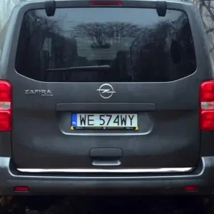 Popularny Opel ZAFIRA Life 2019+ Listwa CHROM na Klapę