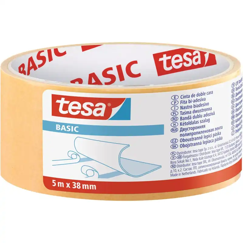 Bezpieczna płatność TAŚMA DWUSTRONNA 38mmx 5m BASIC