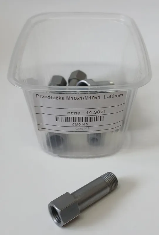 Przedłużka M10x1/M10x1 L-40mm Promocja
