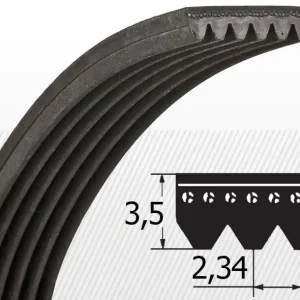 Tylko dziś PAS WIELOROWKOWY  8PJ  488