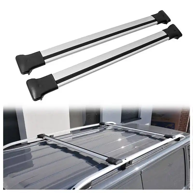 Hit cenowy Bagażnik dachowy do Ford E-Transit Custom I V710 2023- Aluminiu