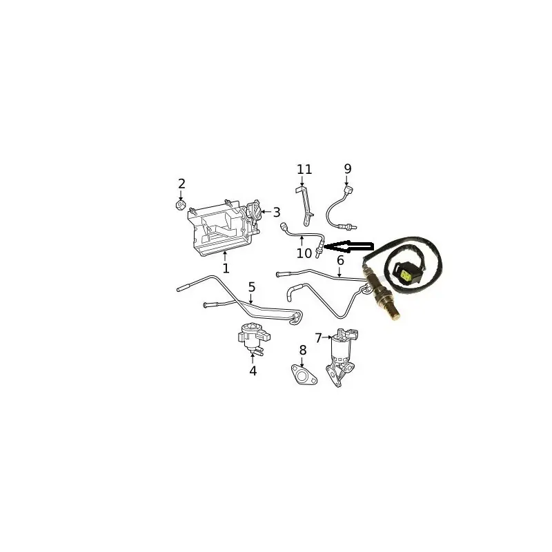 SONDA LAMBDA ZA KATALIZATOREM 3.5 4.7 PACIFICA 05-06 GRAND CHEROKEE DAKOTA 05-07 Taniej