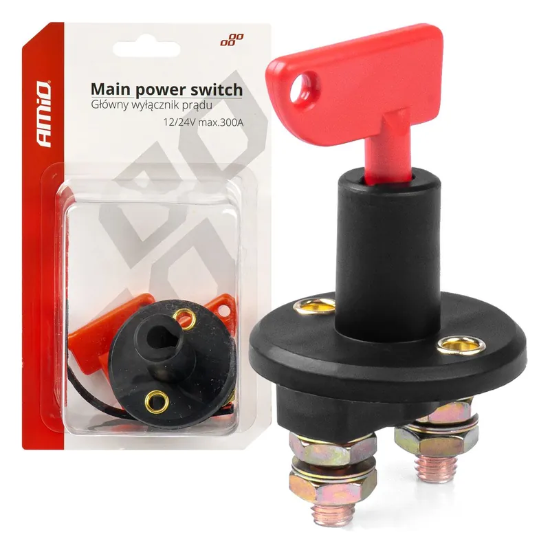 HEBEL WYŁĄCZNIK PRĄDU 12/24V MAX 300A Taniej