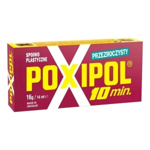 Ostatnie sztuki KLEJ POXIPOL /14 ML./ CZERWONY BEZBARWNY