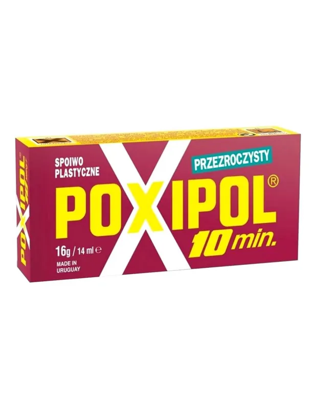 Ostatnie sztuki KLEJ POXIPOL /14 ML./ CZERWONY BEZBARWNY