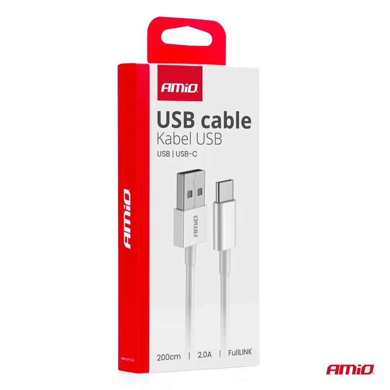 Promocja KABEL USB A-C 2A 200CM X109