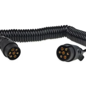 PRZEWÓD ELEKTRYCZNY SPIRALNY 12V 6M Premium