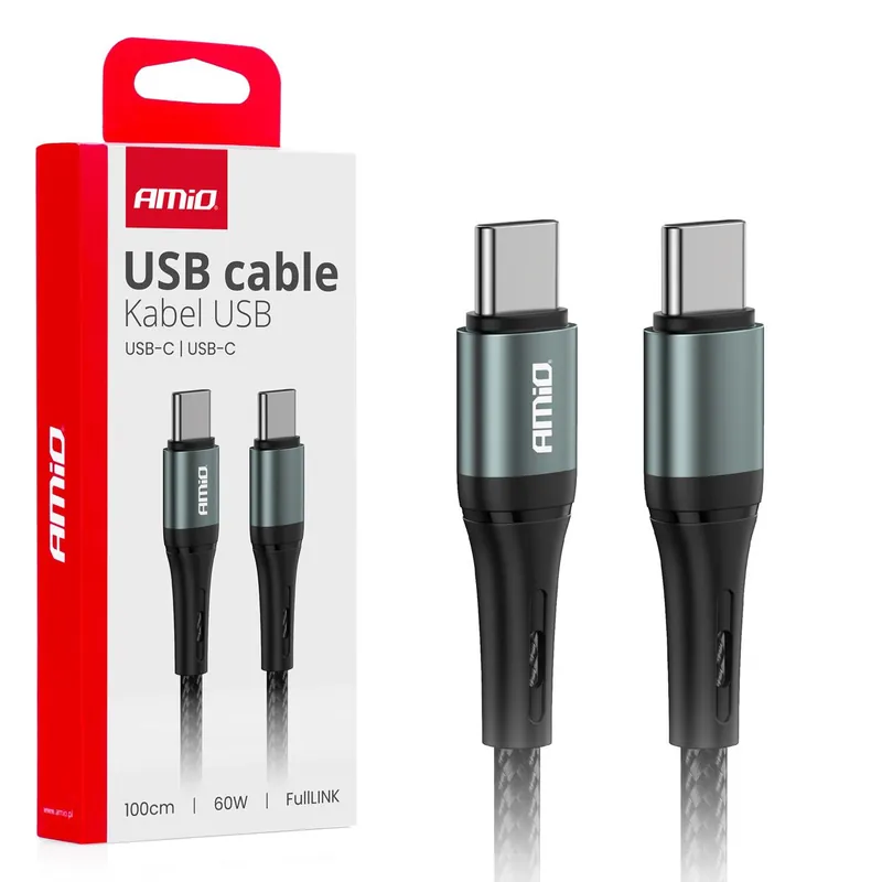 KABEL USB /TYPE-C 60W 100cm mod.X102/ Sprawdź teraz
