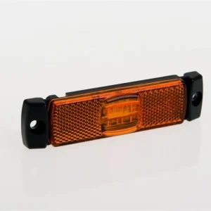 Super okazja OS FT-017Z LED LAMPA OBRYSOWA 12-30V, ŻÓŁTA Z ODBLASKIEM I WIĄZKĄ ELEKTR.
