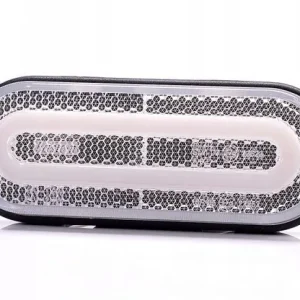 Zniżka OS FT-072B LED LAMPA OBRYSOWA 12-36V,BIAŁA Z ODBLASK.