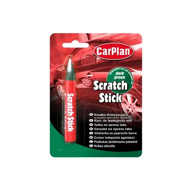 Tylko dziś CarPlan Scratch Stick - Kredka koloryzująca do lakieru na rysy - Ciemnozielony - 1/24