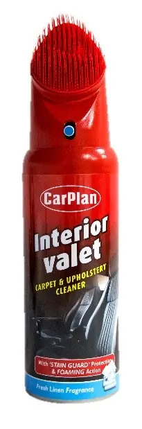 Darmowa dostawa CarPlan - pianka do czyszczenia tapicerki ze środkiem impregnującym wraz ze szczotką - Fresh Linen Fragrance - 400ml
