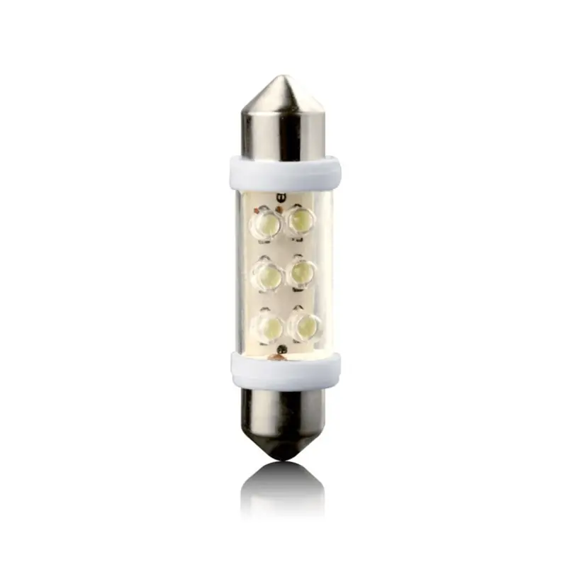 Ekspresowa dostawa *Żarówki LED 6 SMD VECTA SV8,5 12V 36mm, białe, rurkowe, 2 szt.