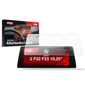 Folia antyodciskowa na ekran BMW 2 F22 F23 Android Radio 10,25" (2013-2021) matowa Grizz Rabat