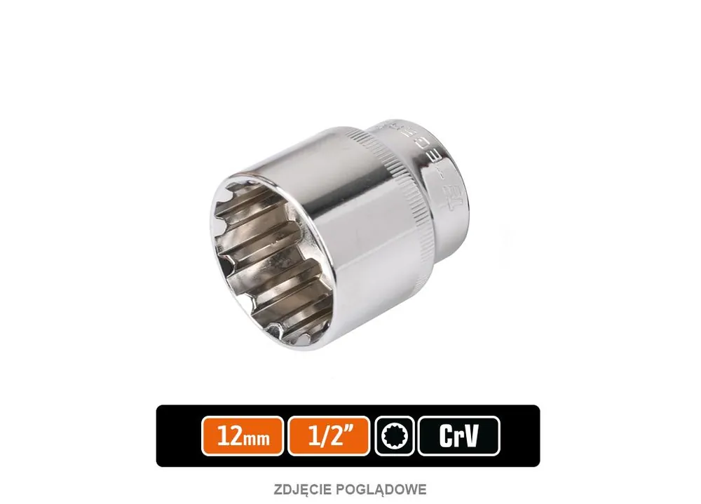 Klucz nasadowy 1/2" SPLINE 12 mm / TEGER Kup online
