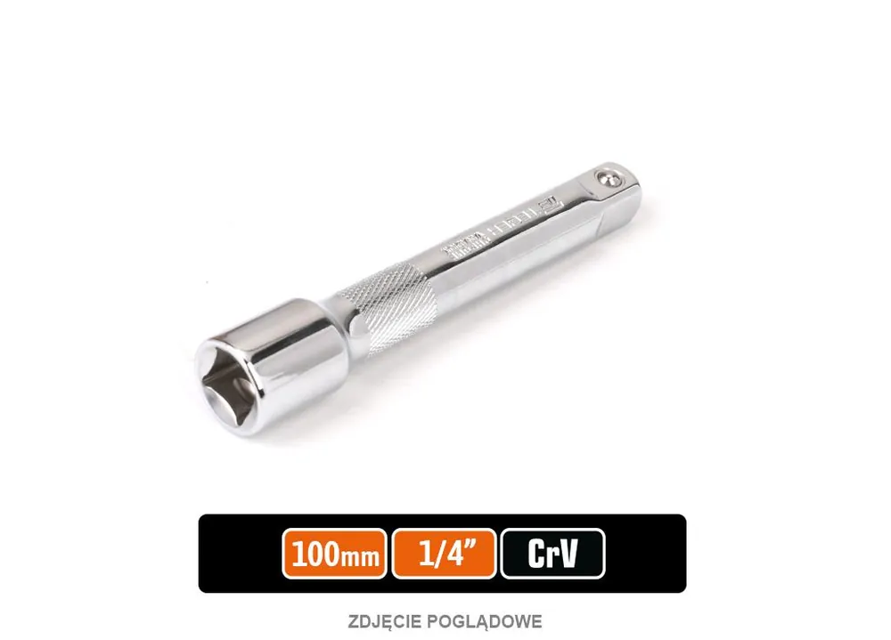 Przedłużka do nasadek 1/4" 100 mm / TEGER Bezpieczne zakupy
