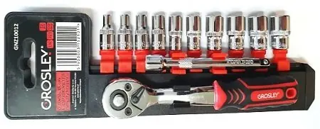 Zamów teraz ZESTAW KLUCZY NASADOWYCH 1/4" GROSLEY