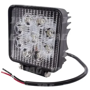 LAMPA ROBOCZA LED KWADRAT 27W 10-30V Wysoka jakość