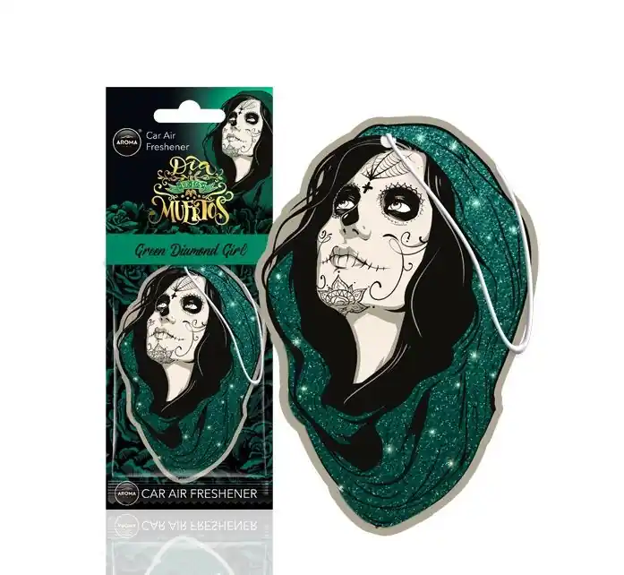 ZAPACH SAMOCHODOWY MUERTOS GREEN DIAMOND GIRL Bezpieczna płatność